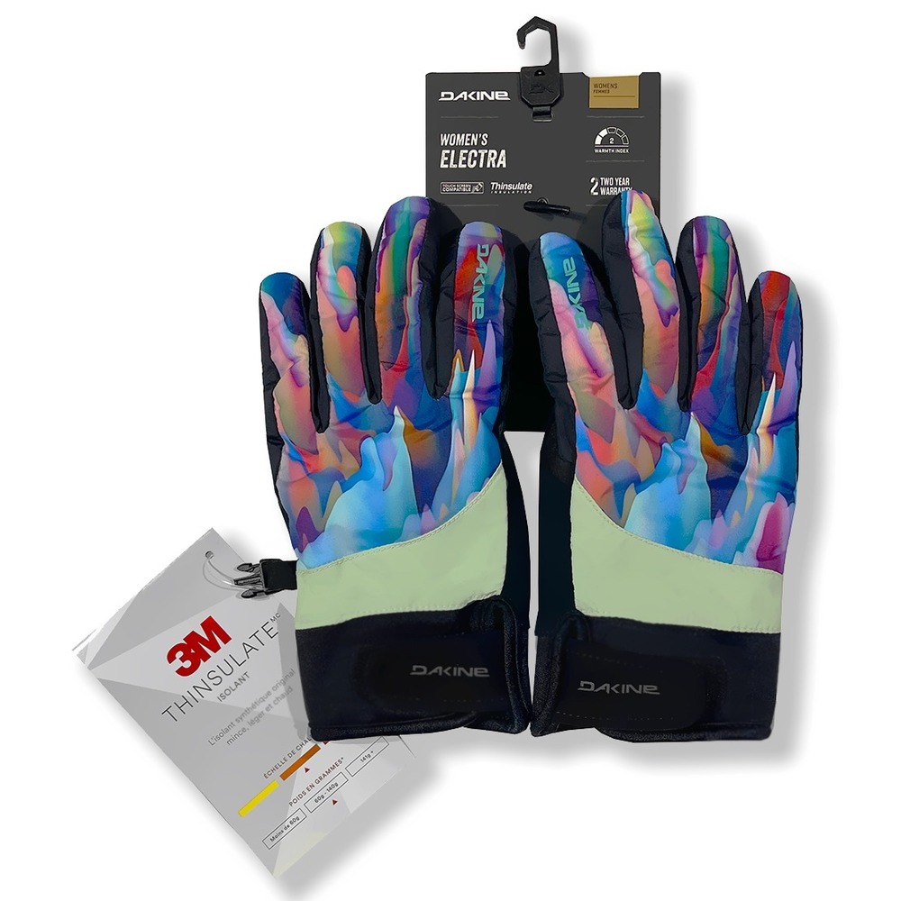 Dakine Electra Gloves‎ - Womens Size Large 7.5 - Mystical - #44338-J4